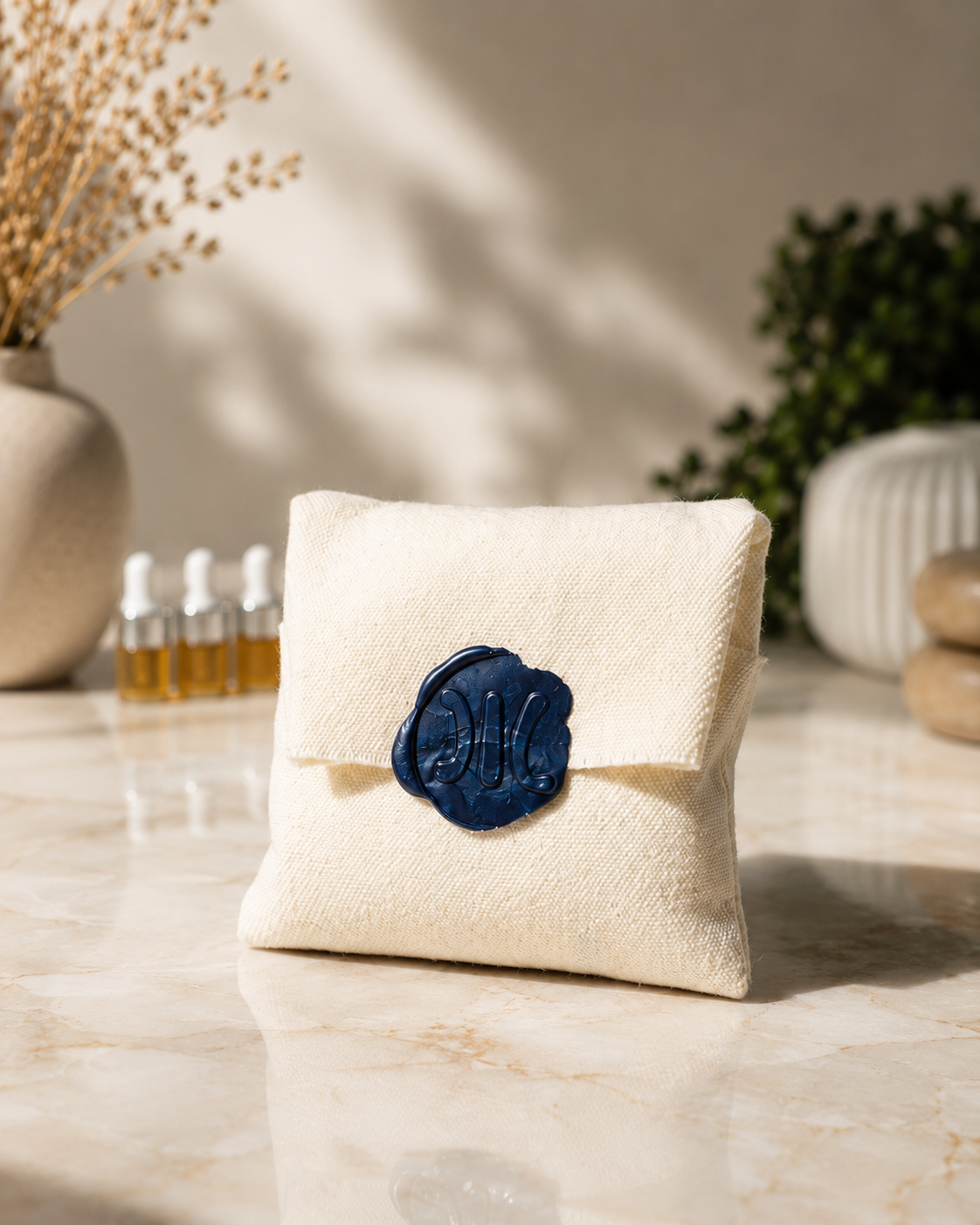 Herbal Skincare Duo for Blemish-Prone Skin | Facial Soap & Serum Set