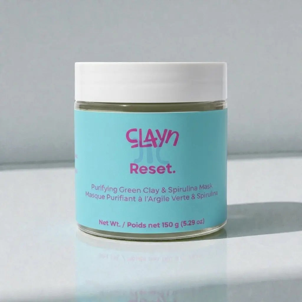 French Green Clay and Spirulina Face & Body Mask Clayn