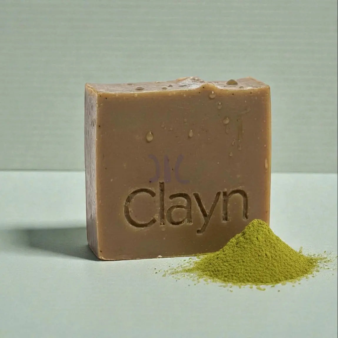 MATCHA CLEAR — Acne Clarifying Face & Body Bar | Tea Tree · Green Clay · Matcha Clayn
