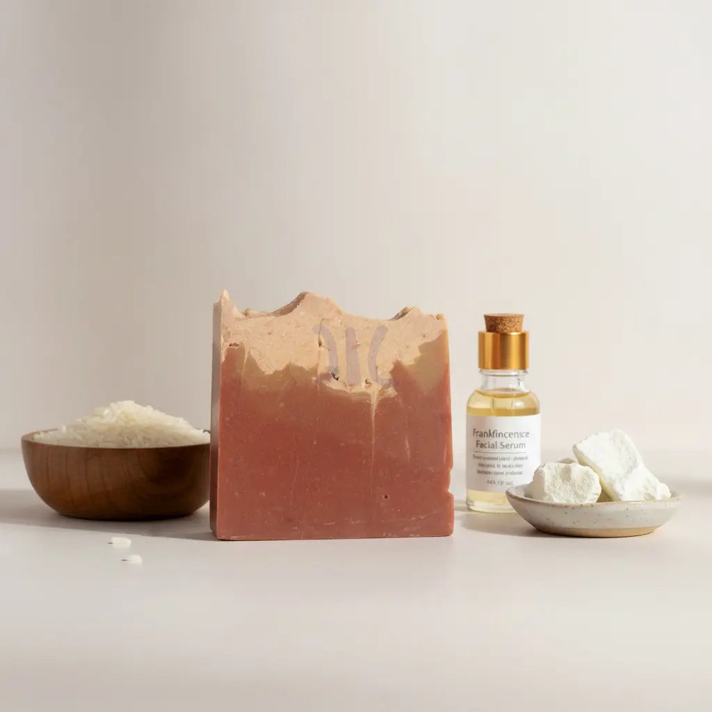 Dune - Firming Face Soap for Aging Skin | Goat Milk, Rice Face & Frankincense Clayn