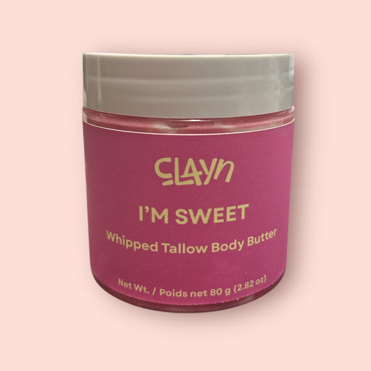 I’M SWEET — Whipped Tallow Body Butter