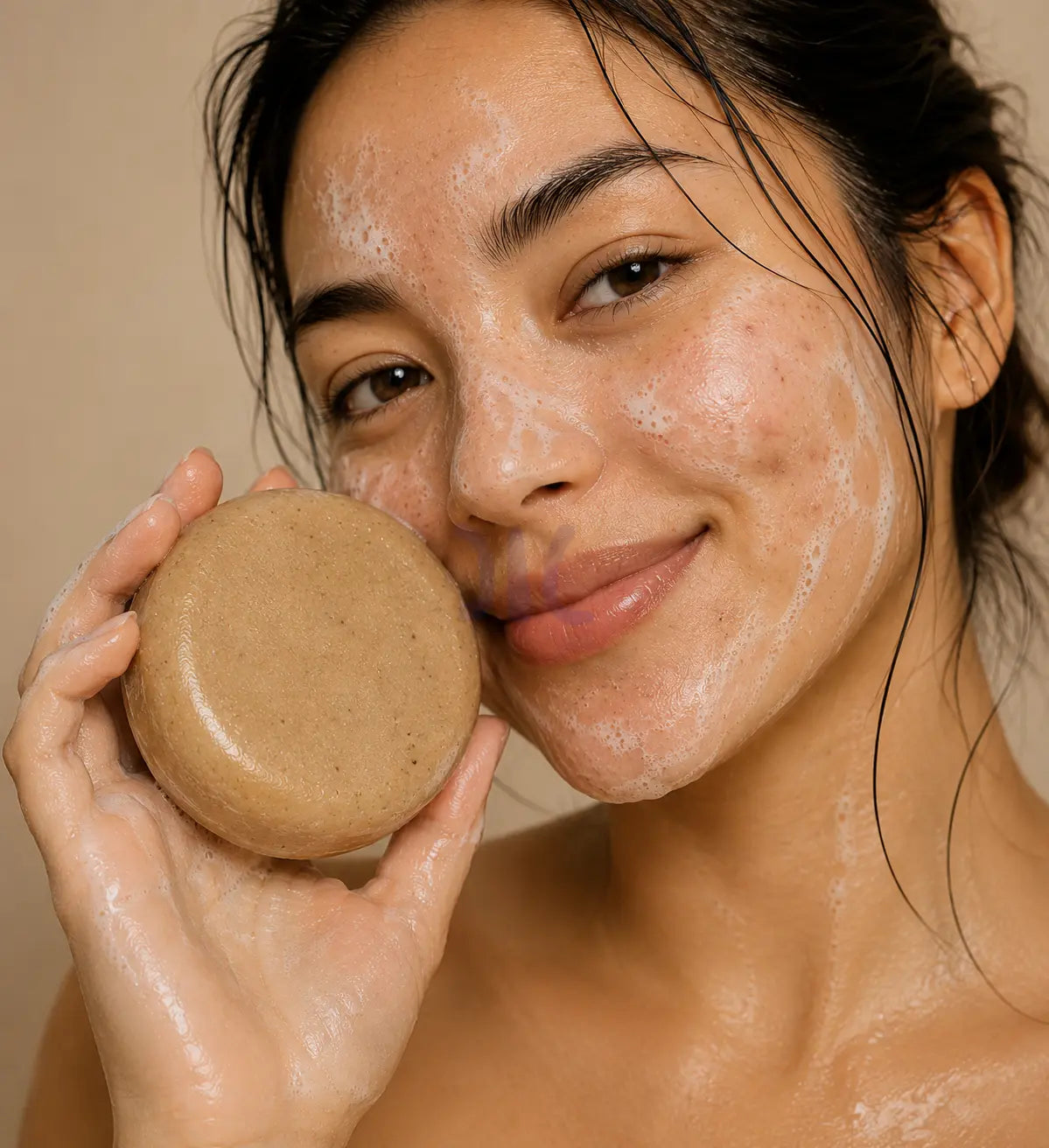 Purple Gromwell Acne Face Bar – A Clarifying Herbal Cleanser for Acne-Prone Skin Clayn