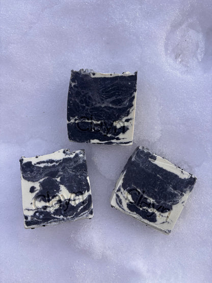 Marble — Activated Charcoal & Black Seed Soap Bar for Oily & Acne-Prone Skin