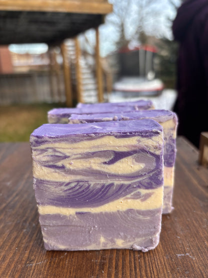 Violette — Goat Milk Raspberry Soap Bar