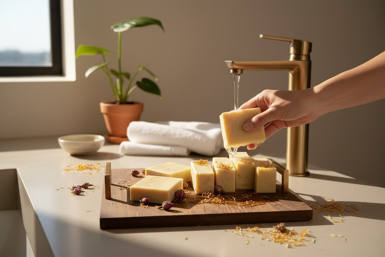 Nude - a Tallow soap Bar  * Halal Grass Fed Beef Tallow