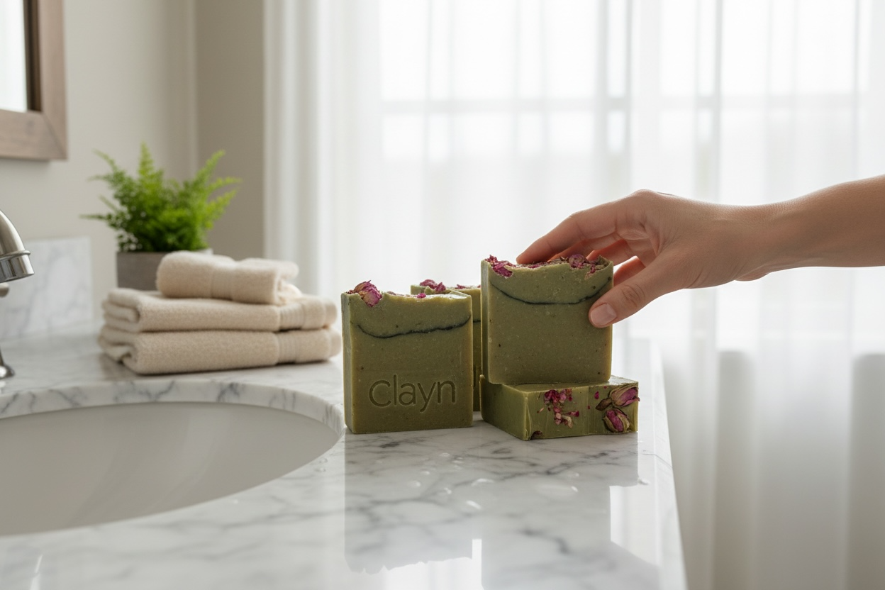 Verdé - Aloe Vera, Green Clay & Spirulina Soap Bar — Yay vibe Scent