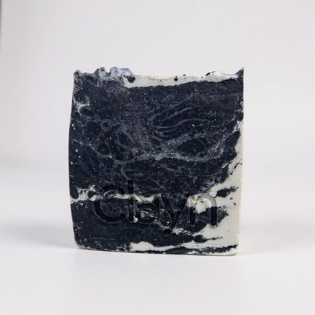 Marble — Activated Charcoal & Black Seed Soap Bar for Oily & Acne-Prone Skin