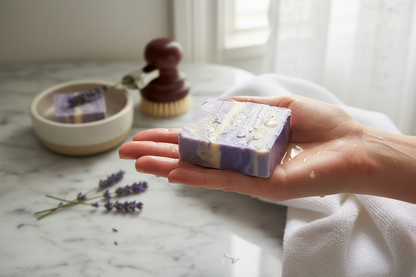 Violette — Goat Milk Raspberry Soap Bar
