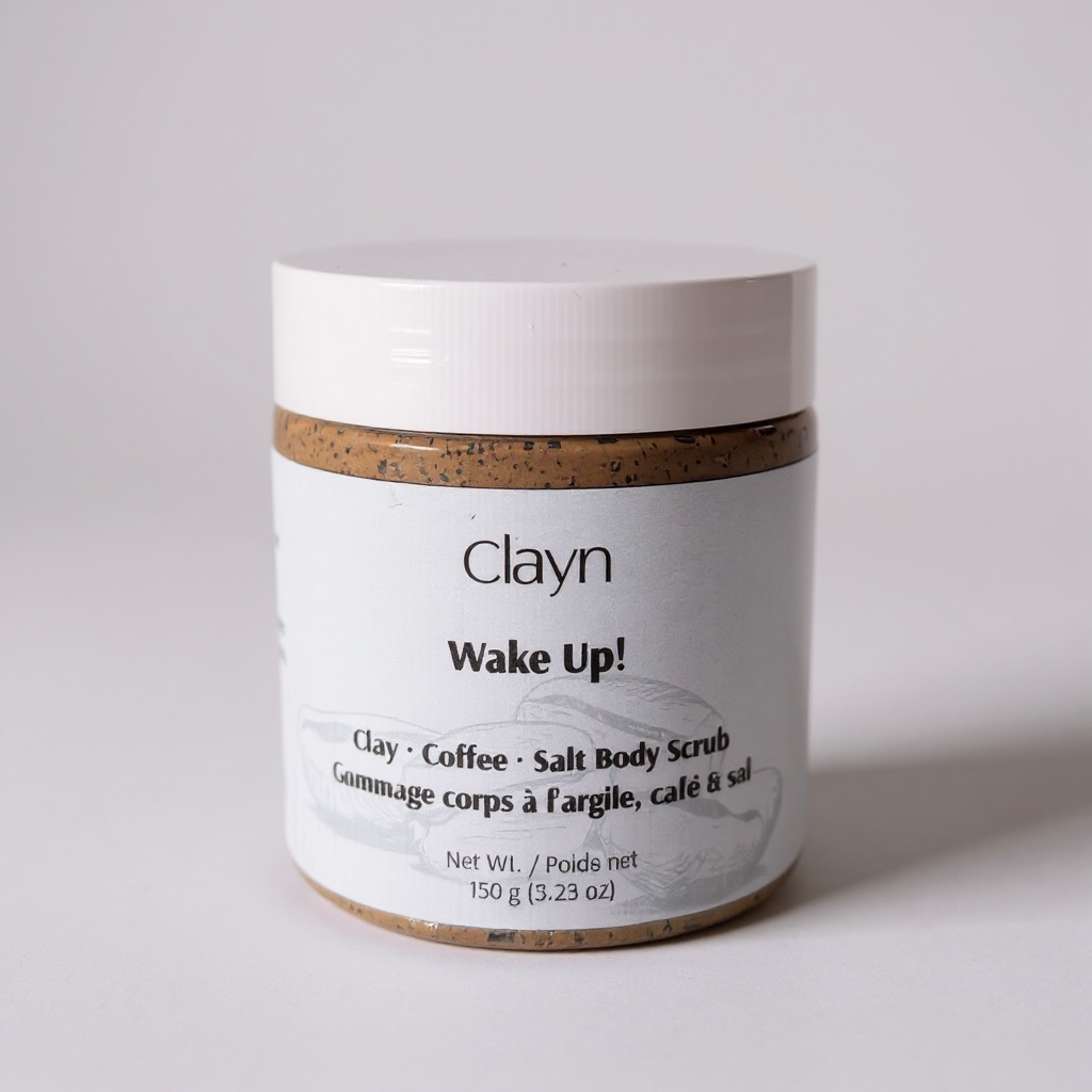 Wake Up! Coffee · Cinnamon · Clay Body Scrub