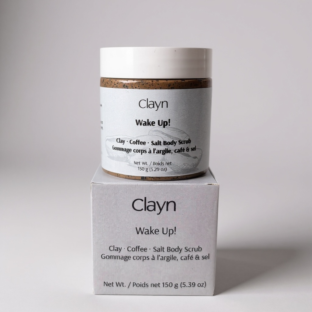 Wake Up! Coffee · Cinnamon · Clay Body Scrub