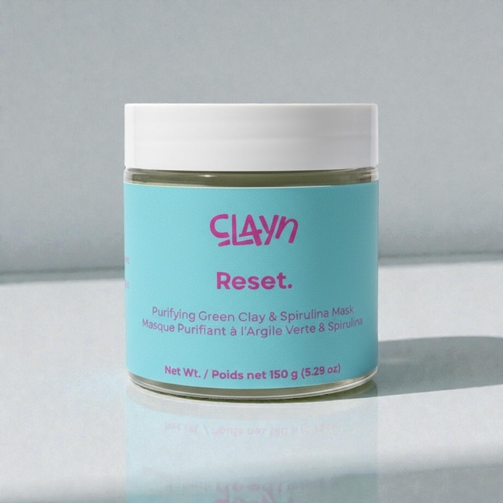 Purifying Green Clay + Spirulina Mask