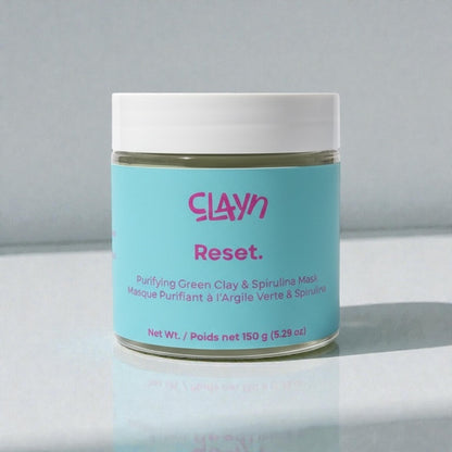 Purifying Green Clay + Spirulina Mask