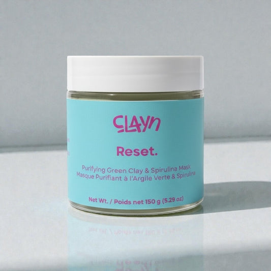 Purifying Green Clay + Spirulina Mask