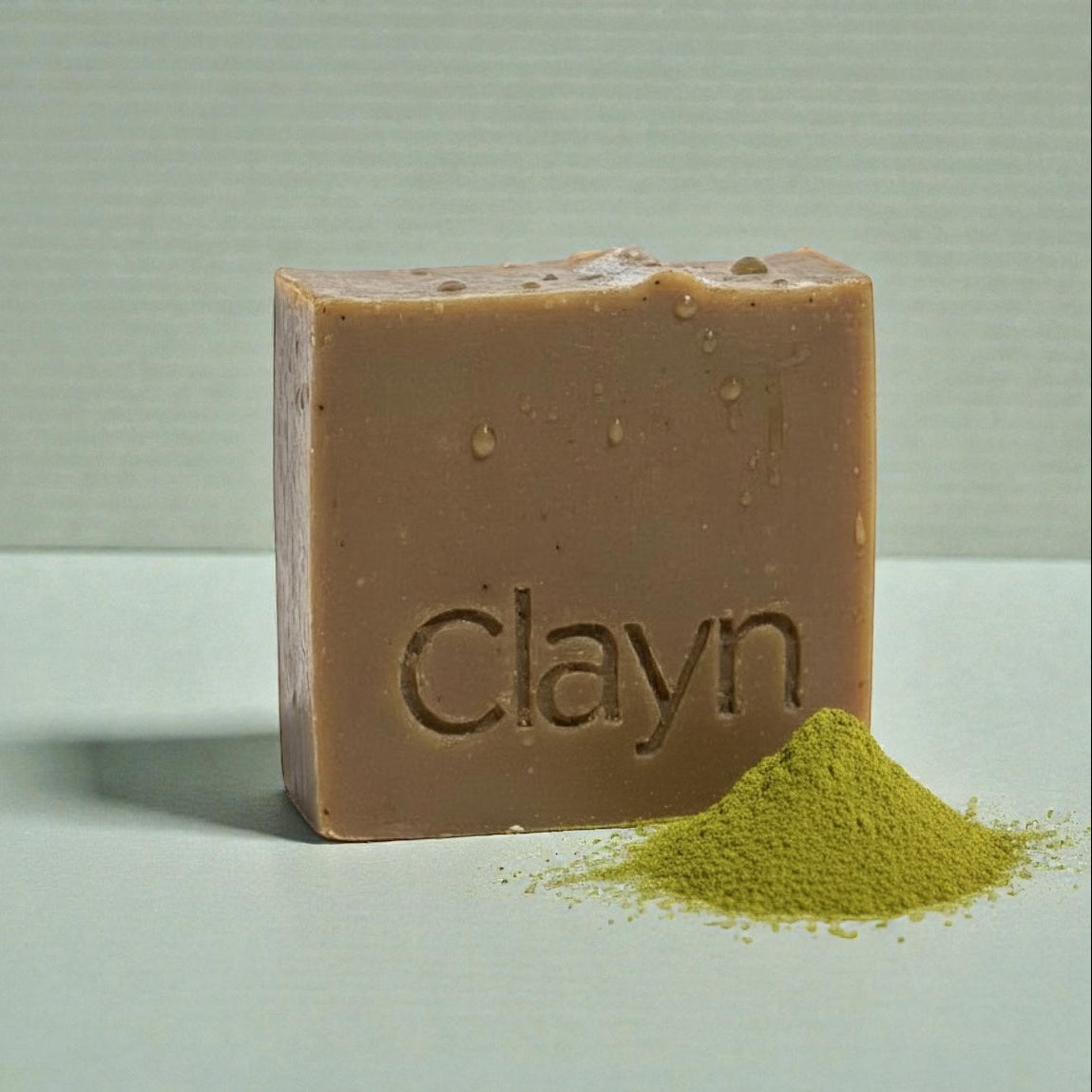 MATCHA CLEAR — Acne Clarifying Face & Body Bar | Tea Tree · Green Clay · Matcha