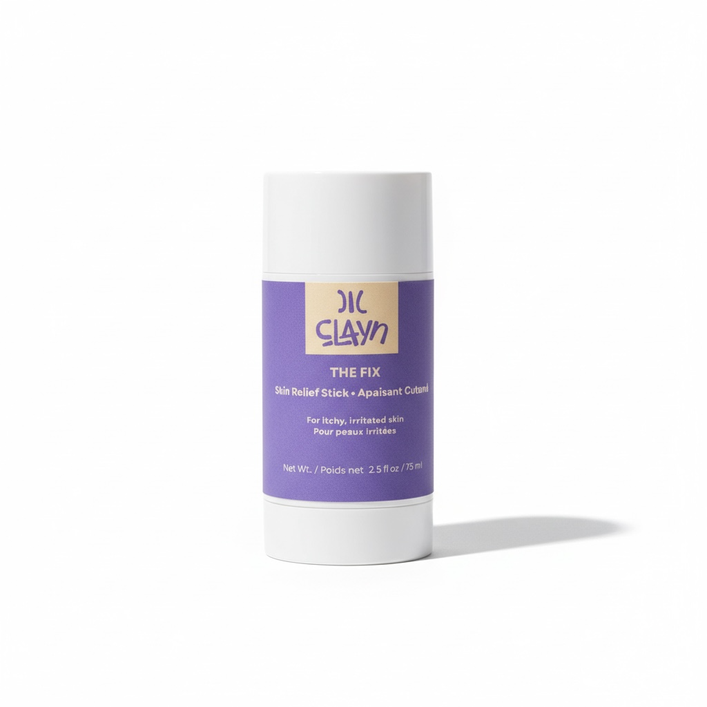 THE FIX Skin Relief Stick - Comforting balm for itchy, irritated skin caused by dryness, frequent washing, friction, or weather exposure.