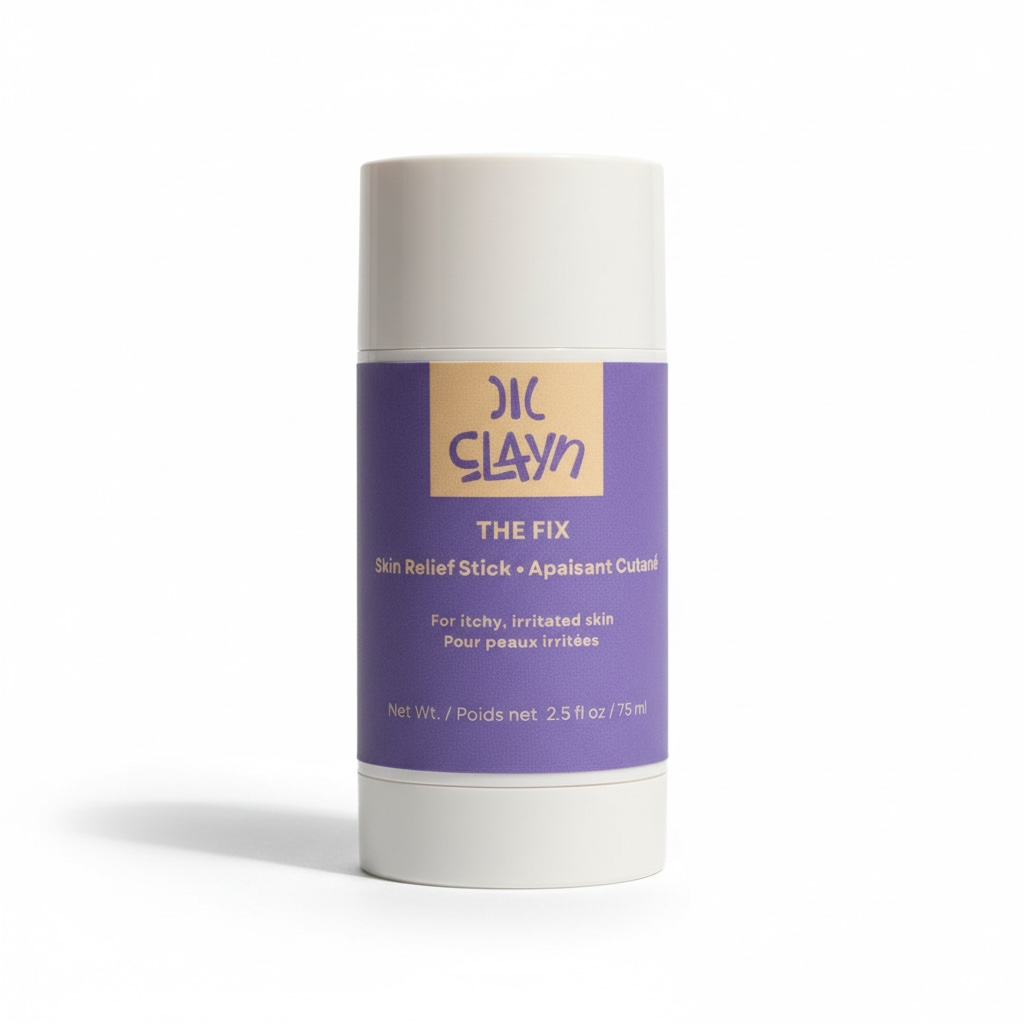 THE FIX Skin Relief Stick - Comforting balm for itchy, irritated skin caused by dryness, frequent washing, friction, or weather exposure.