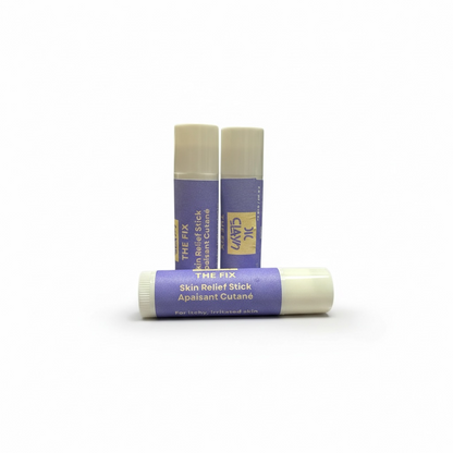 THE FIX Skin Relief Stick - Comforting balm for itchy, irritated skin caused by dryness, frequent washing, friction, or weather exposure.