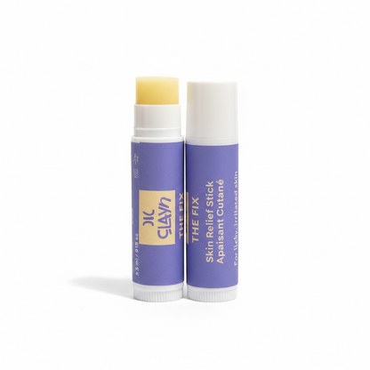 THE FIX Skin Relief Stick - Comforting balm for itchy, irritated skin caused by dryness, frequent washing, friction, or weather exposure.