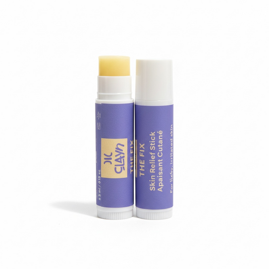 THE FIX Skin Relief Stick - Comforting balm for itchy, irritated skin caused by dryness, frequent washing, friction, or weather exposure.