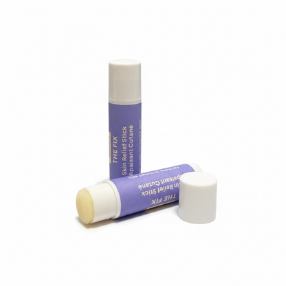 THE FIX Skin Relief Stick - Comforting balm for itchy, irritated skin caused by dryness, frequent washing, friction, or weather exposure.