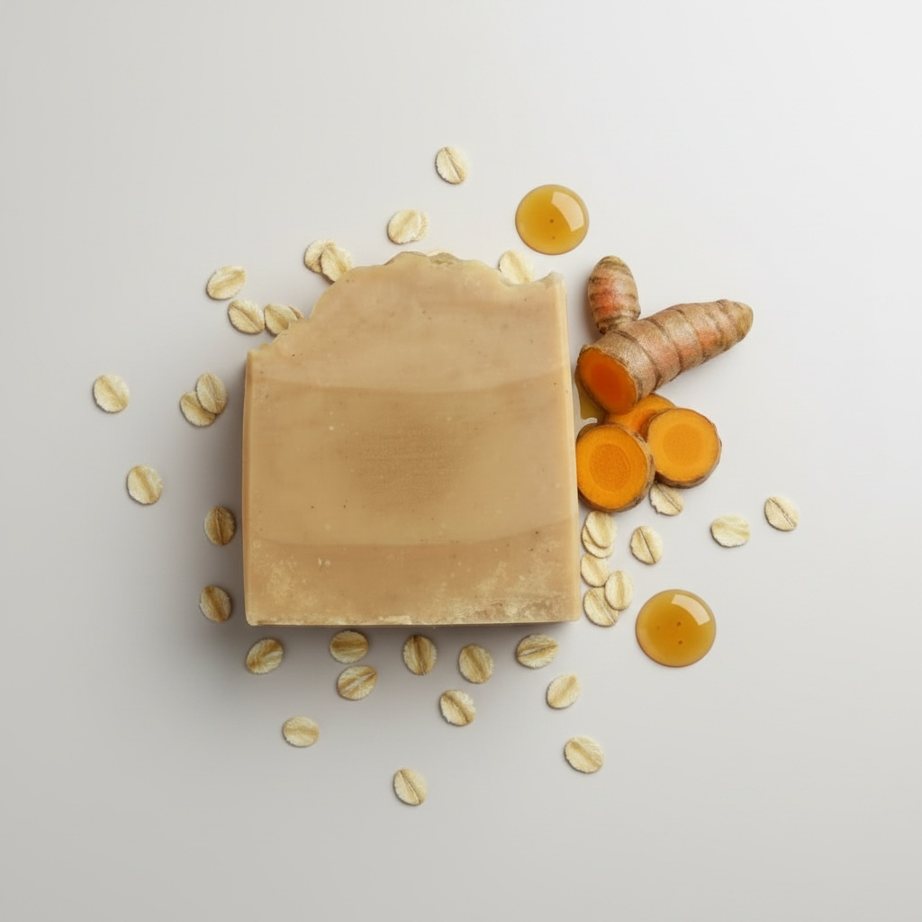 Soleil Turmeric, Honey & Colloidal Oat Gentle Face Bar
