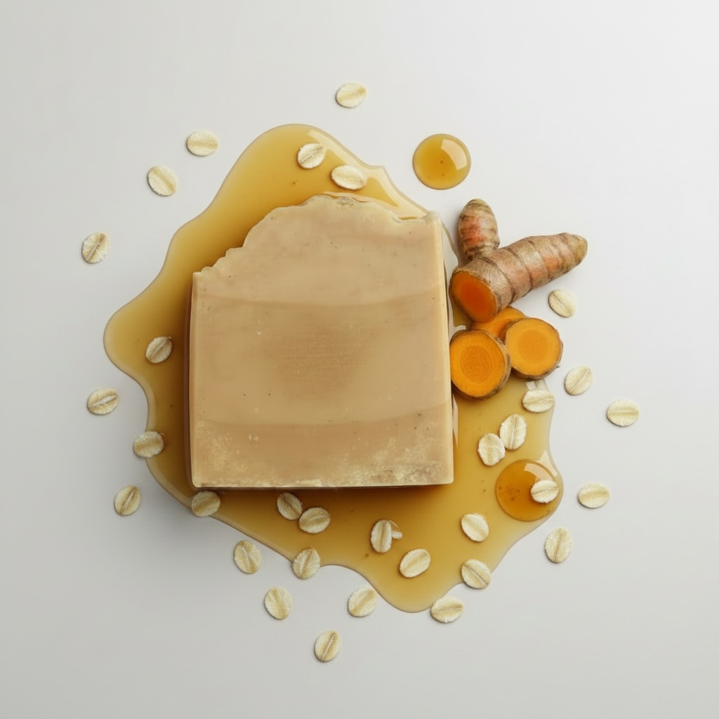 Soleil Turmeric, Honey & Colloidal Oat Gentle Face Bar