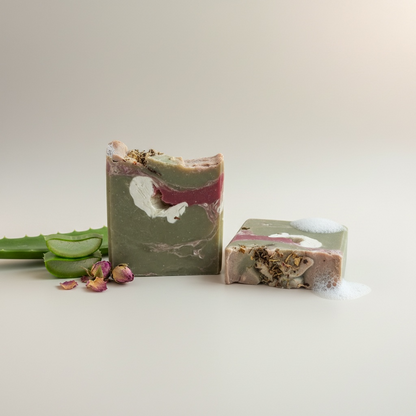 Verde Rose — Spirulina & French Green Clay Soap Bar