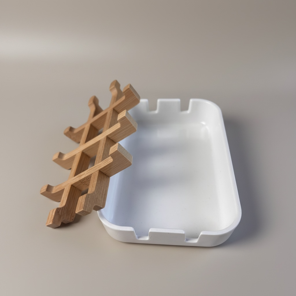 Wooden Soap Dish | Self Draining Soap Holder | Removable Tray Design | Bathroom Soap Saver | Kitchen Sponge Holder | Handmade
