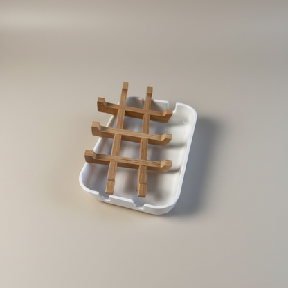 Wooden Soap Dish | Self Draining Soap Holder | Removable Tray Design | Bathroom Soap Saver | Kitchen Sponge Holder | Handmade