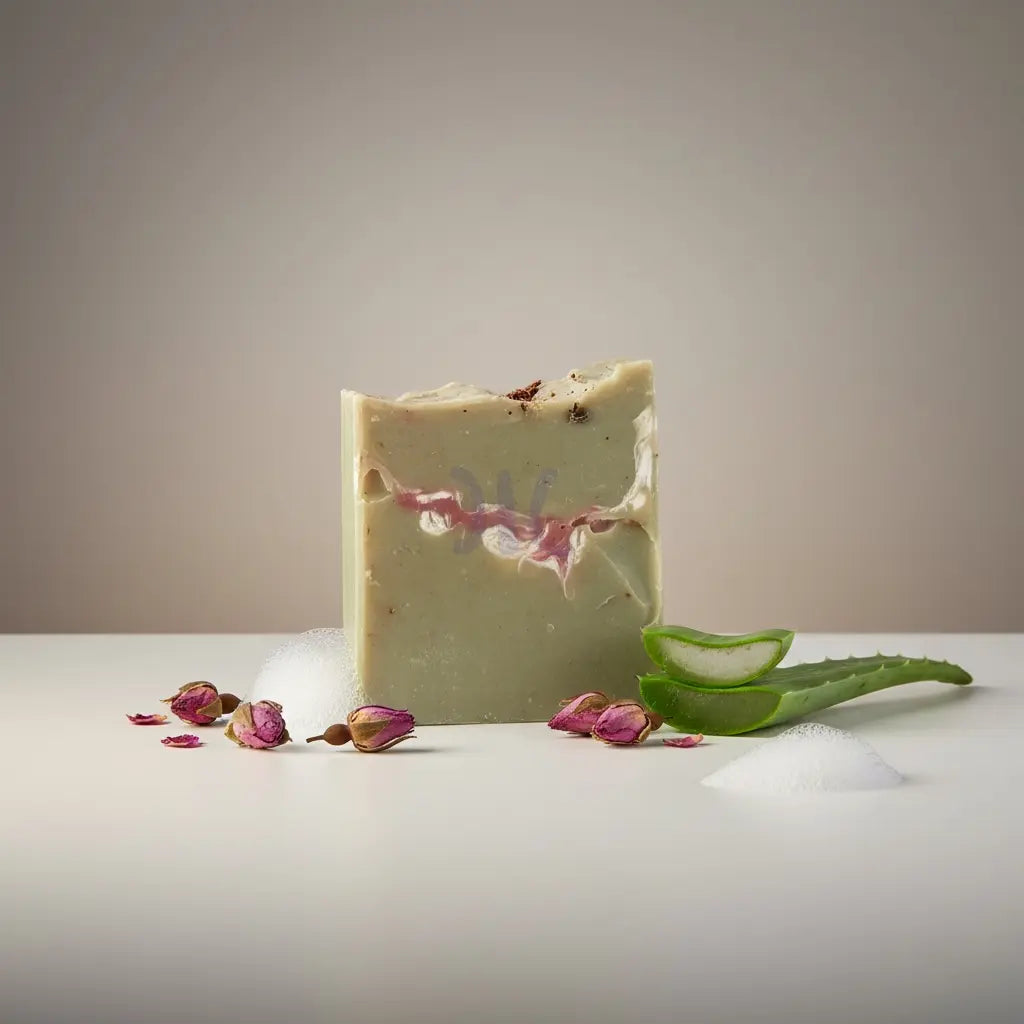 Verde Rose — Spirulina & French Green Clay Soap Bar Clayn